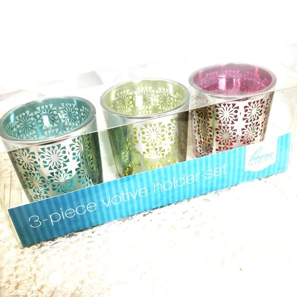Set of 3 pieces Votive Holders NWT - Picture 4 of 5